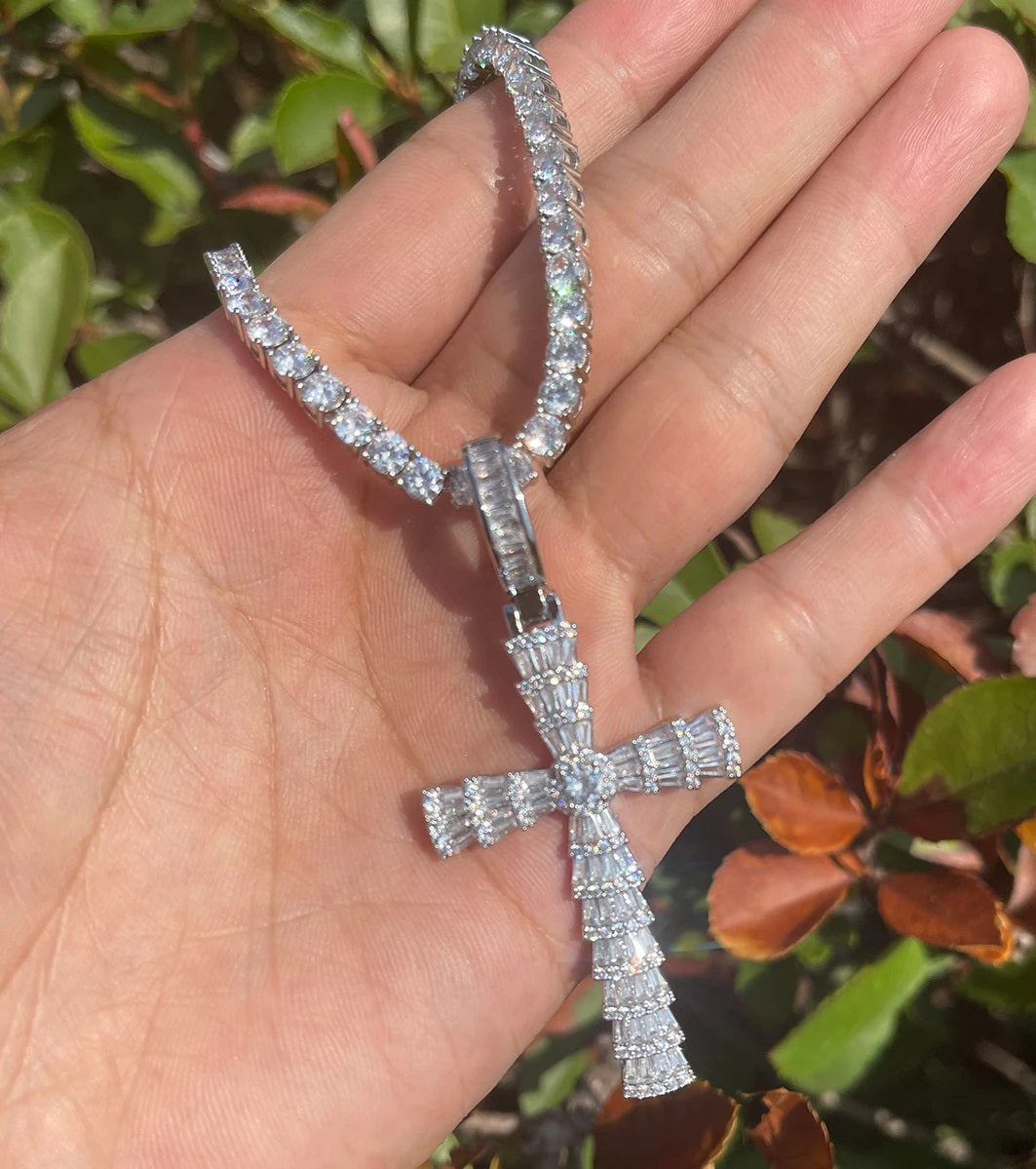 Bling "Cross" Pendant XIII