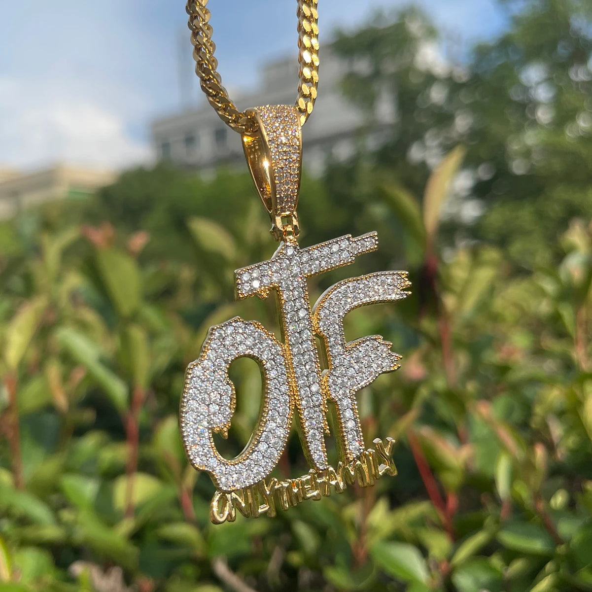 Bling "OTF" Pendant