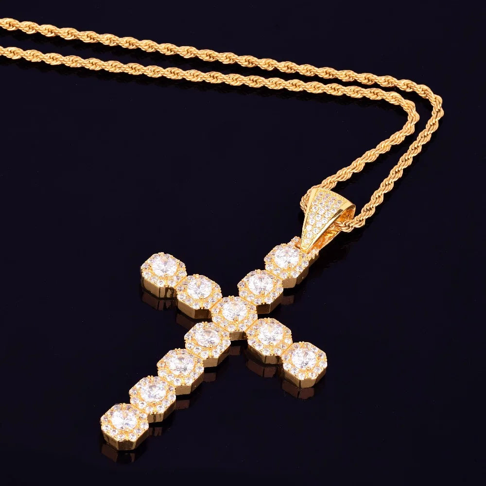 Bling "Cross" Pendant IV