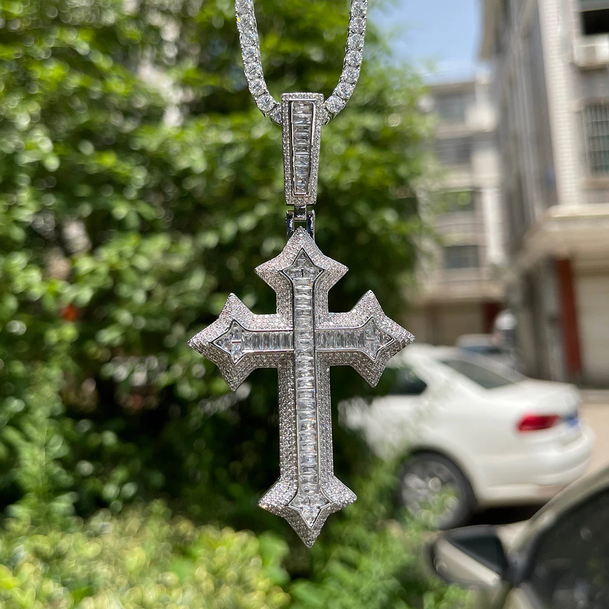 Bling "Cross" Pendant III