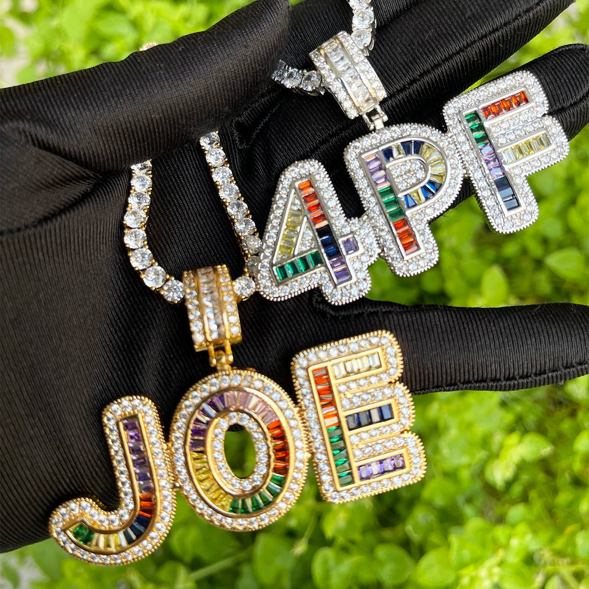 Bling "Gemstones" Custom Pendant
