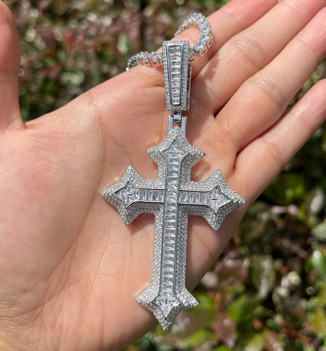 Bling "Cross" Pendant III