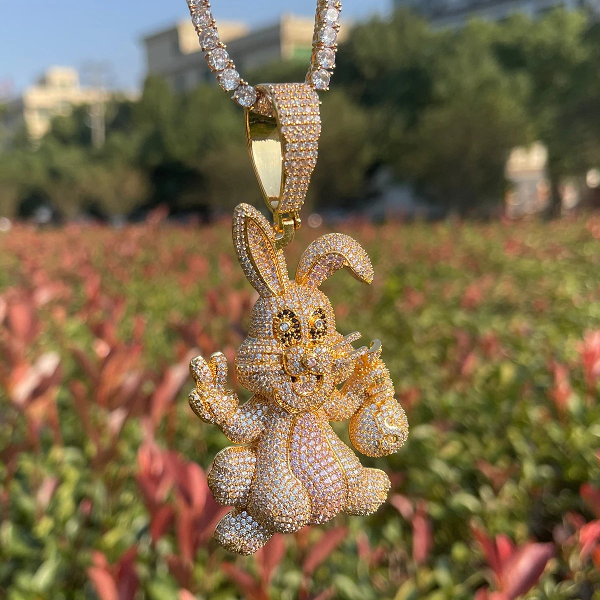 Bling "Bugs Money" Pendant