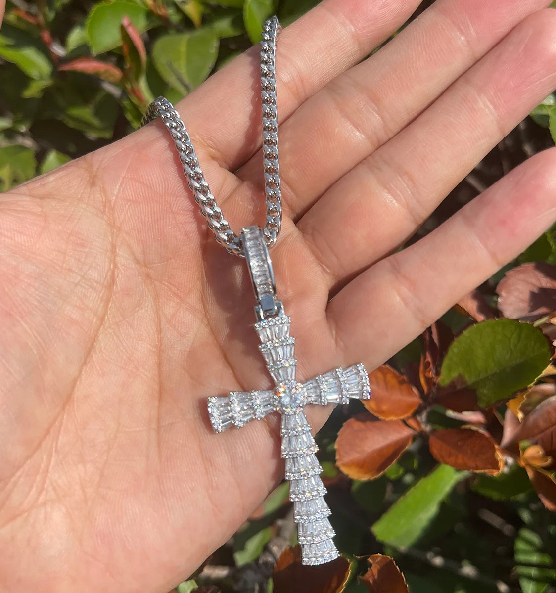 Bling "Cross" Pendant XIII