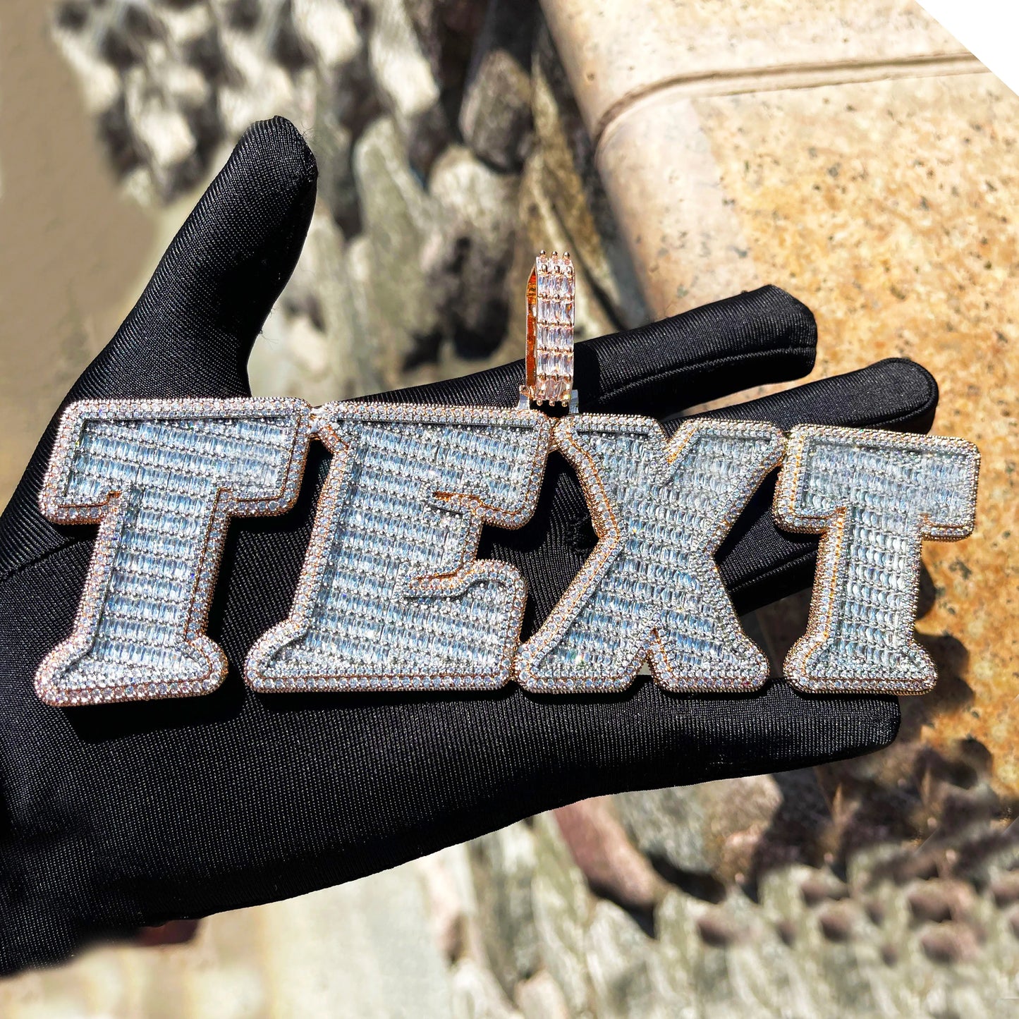 Bling "Bubble" Custom Pendant