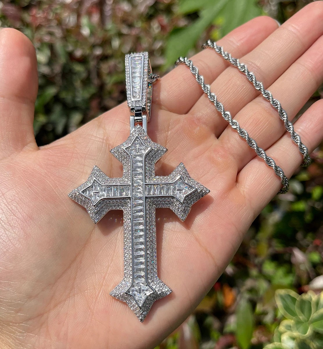 Bling "Cross" Pendant III