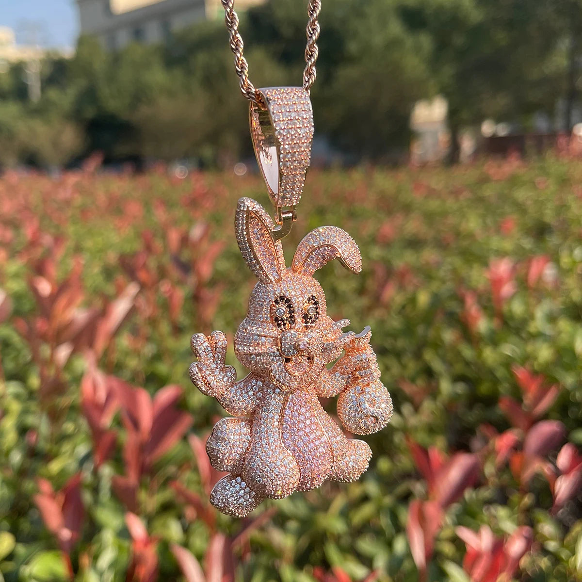 Bling "Bugs Money" Pendant