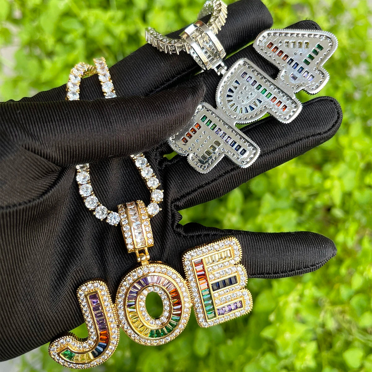 Bling "Gemstones" Custom Pendant