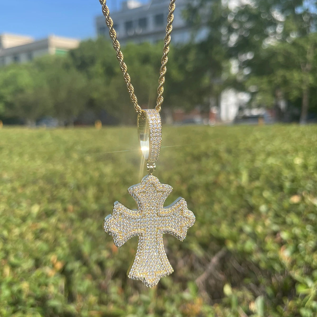 Bling "Cross" Pendant II