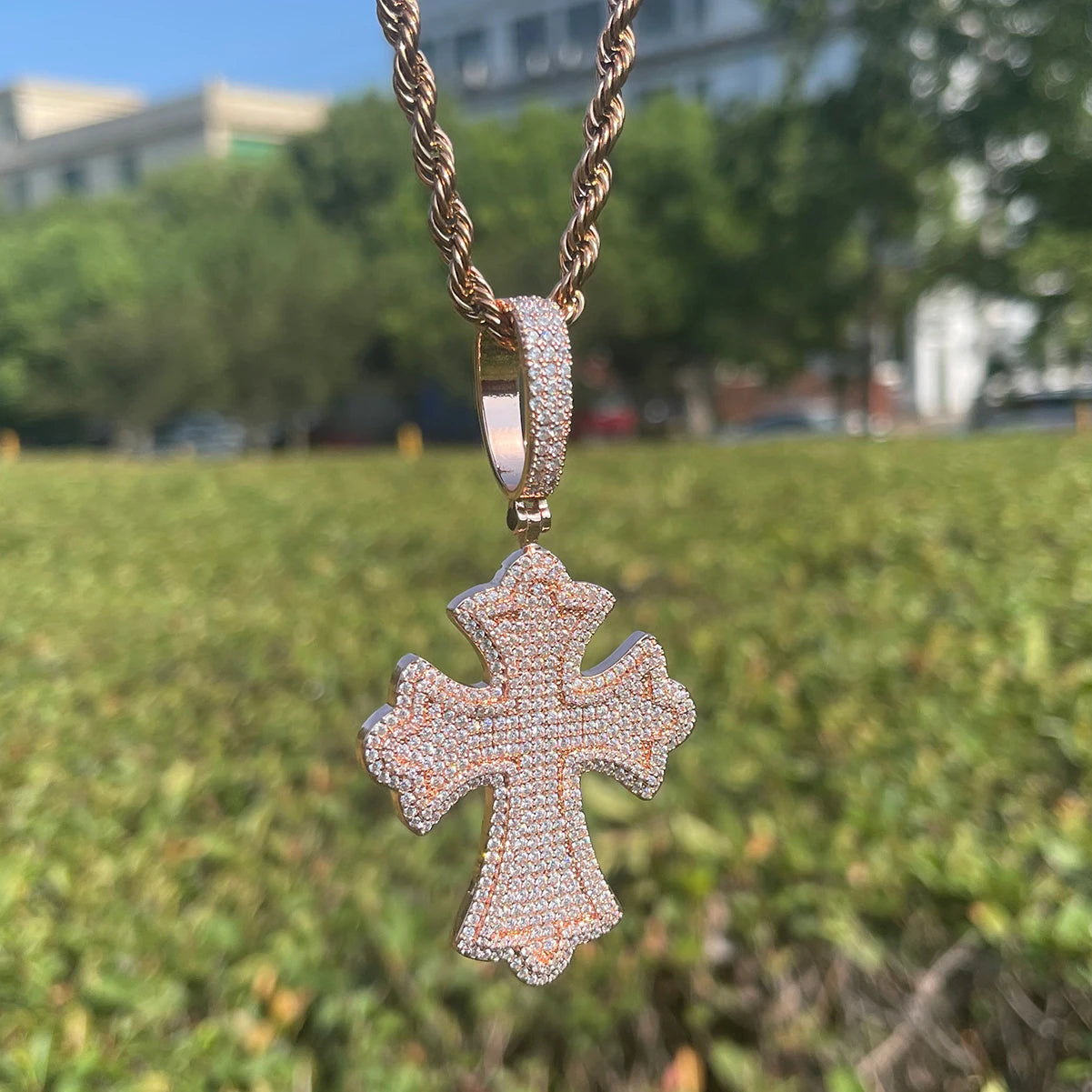 Bling "Cross" Pendant II