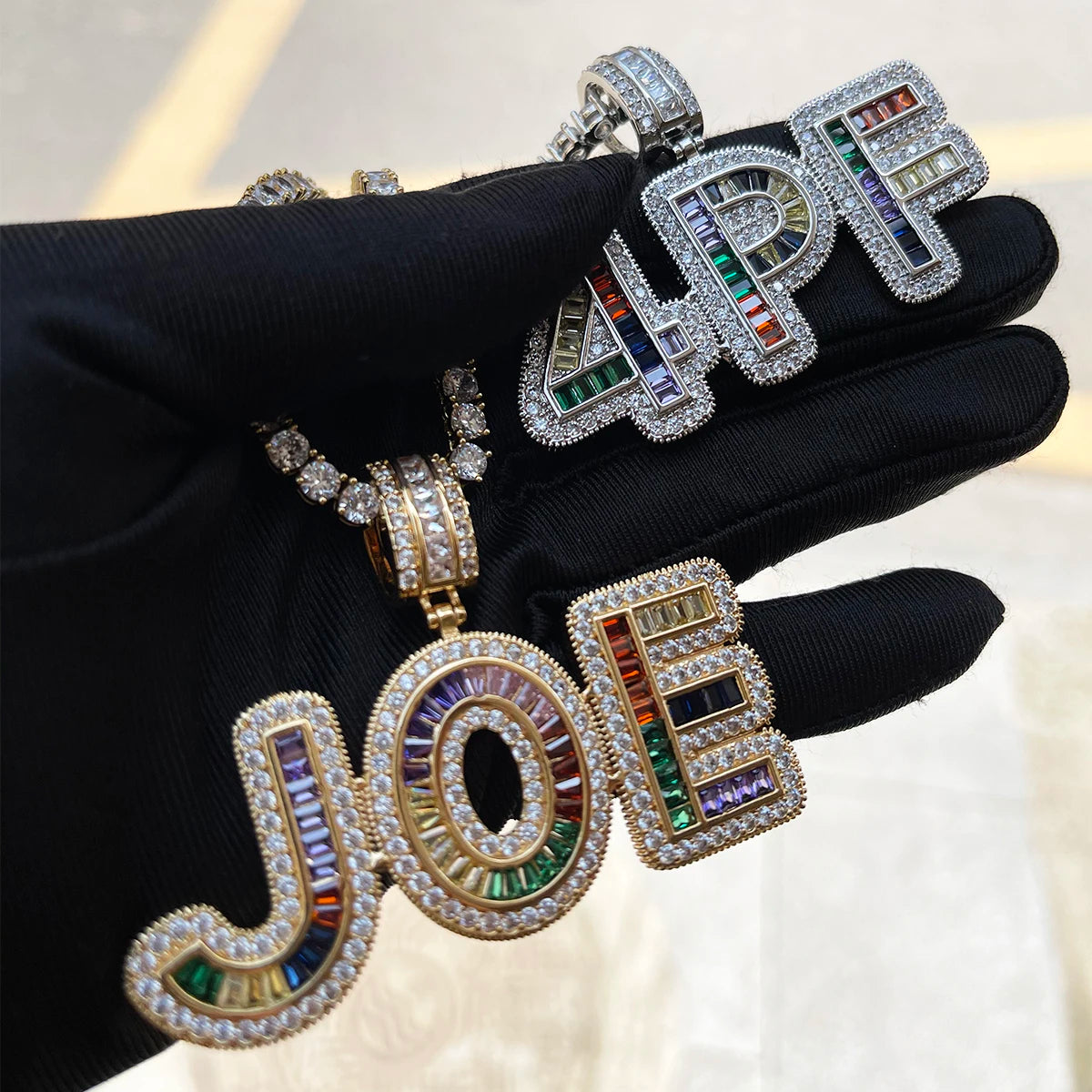 Bling "Gemstones" Custom Pendant