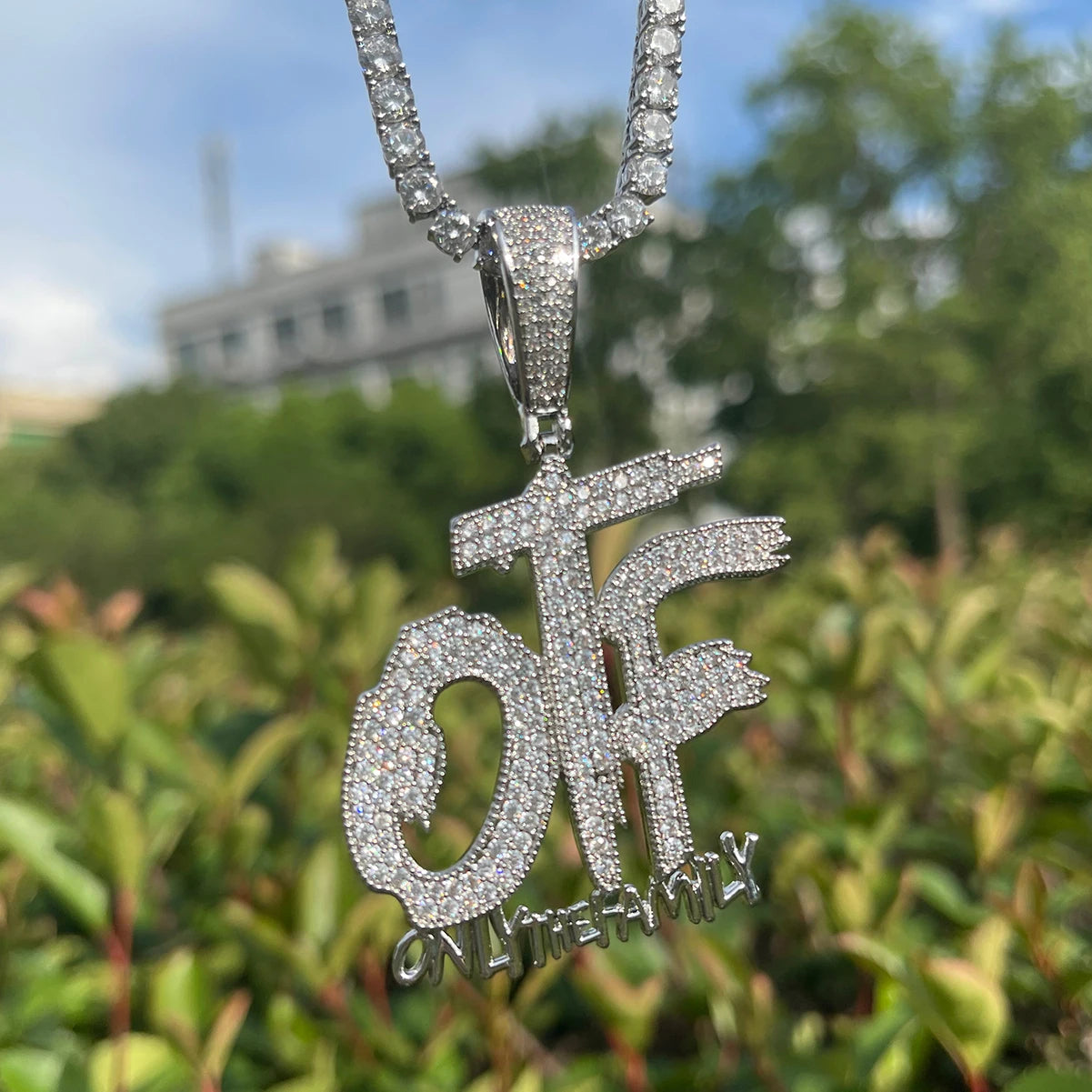 Bling "OTF" Pendant