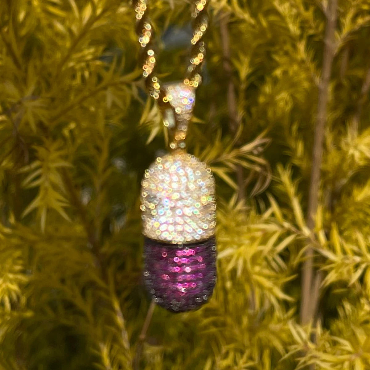 Bling "Magic Pill" Pendant