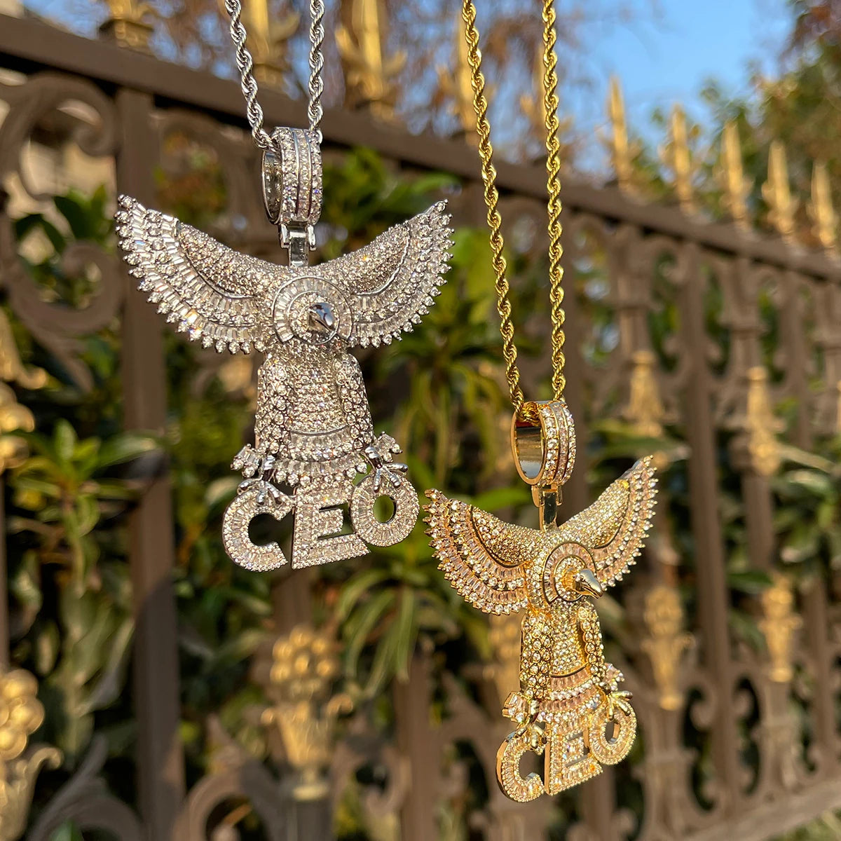 Bling "Big Eagle CEO" Pendant