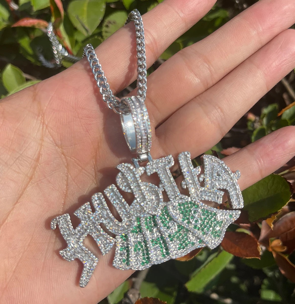 Bling "Hustla" Pendant