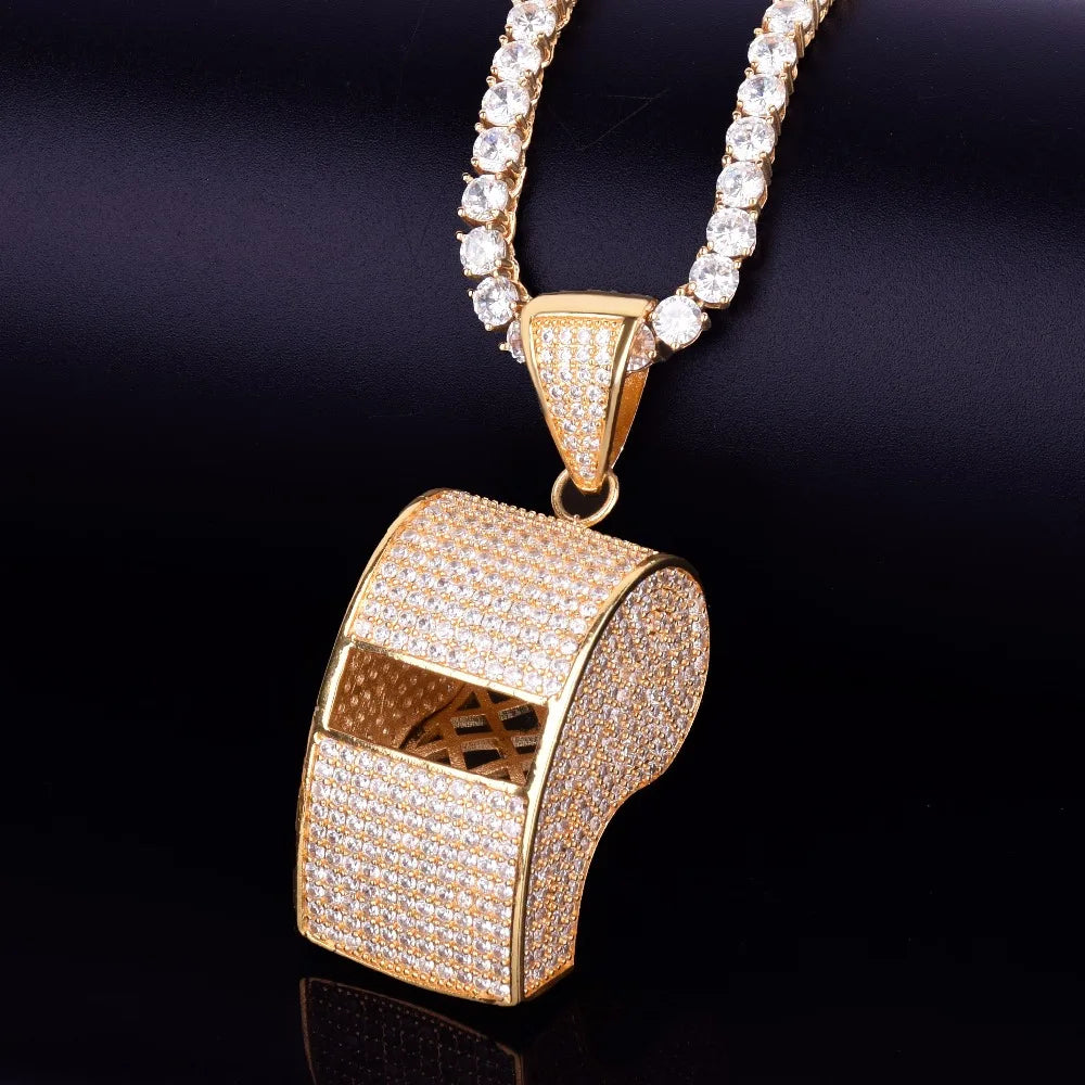Bling "Whistle" Pendant