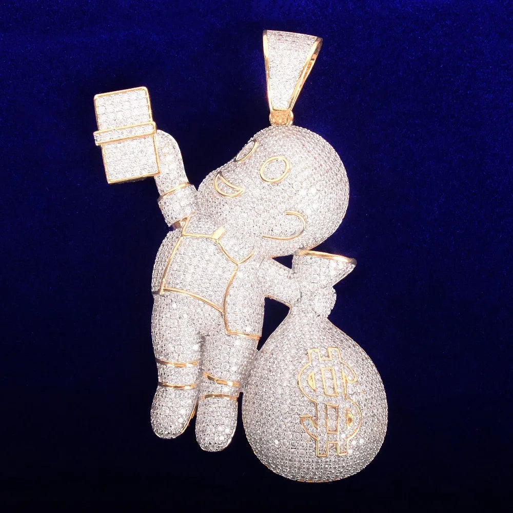 Bling "Money Man" Pendant II