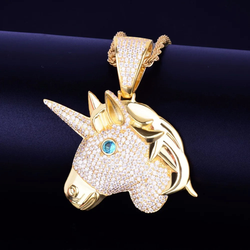 Bling "Unicorn" Pendant