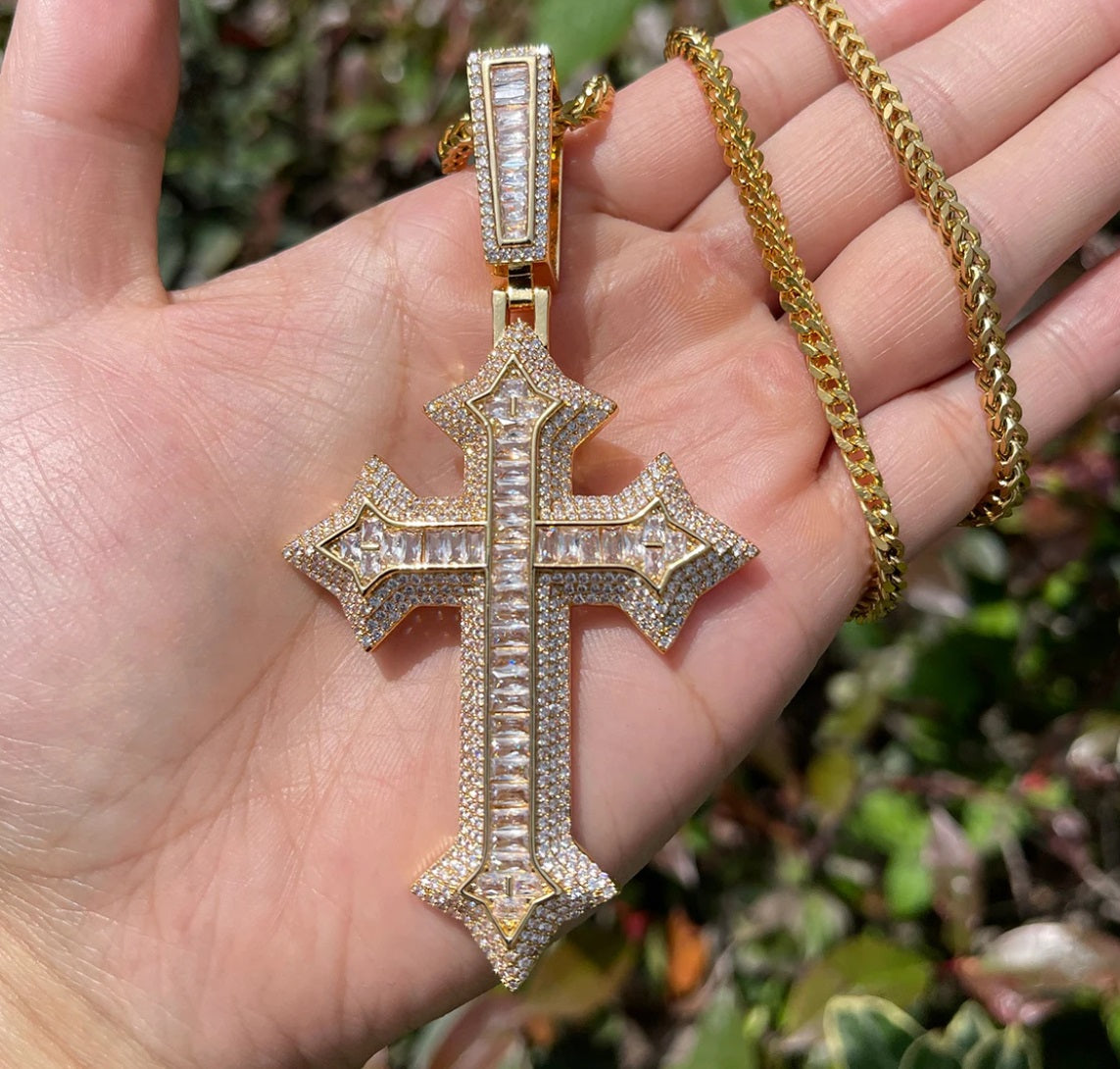 Bling "Cross" Pendant III