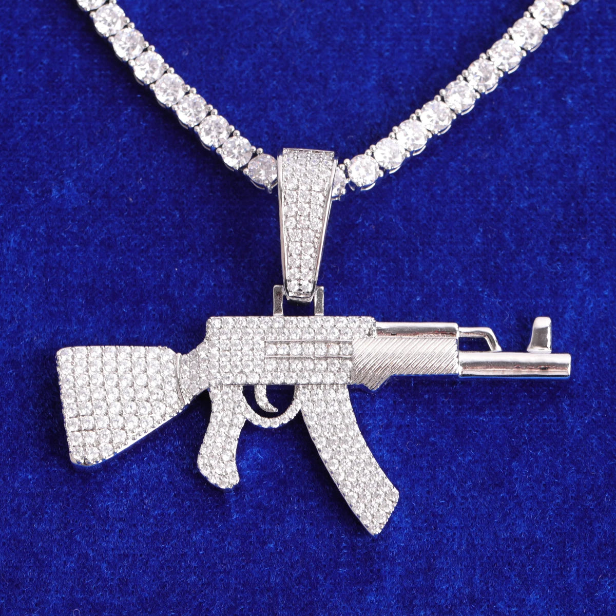 Bling "AK47" Pendant