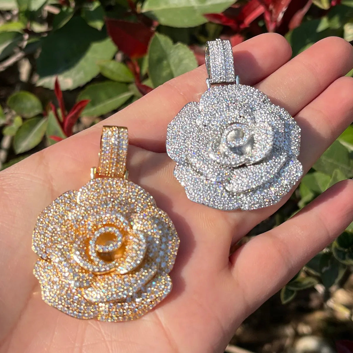 Bling "Rose" Pendant
