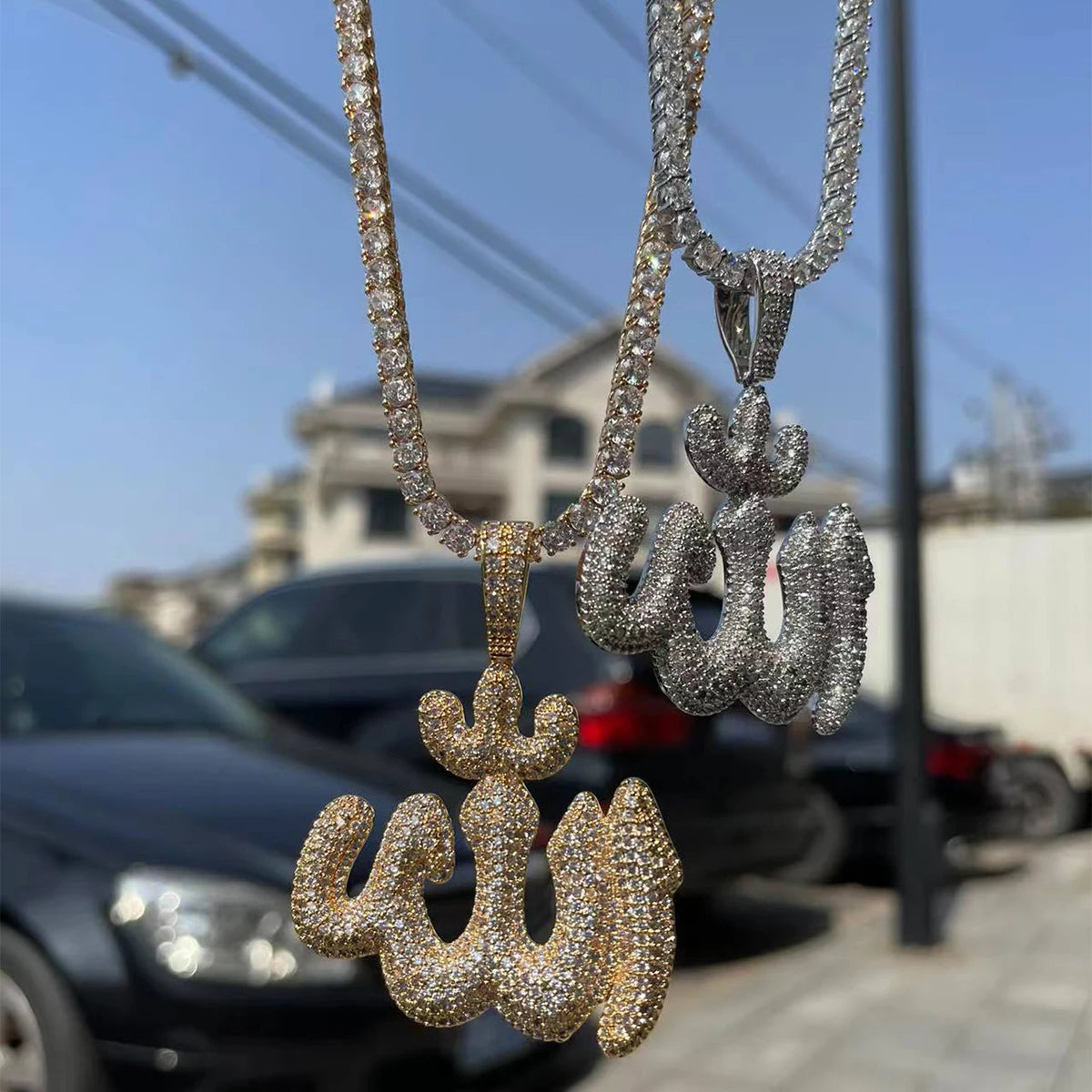 Bling "Allah" Pendant II