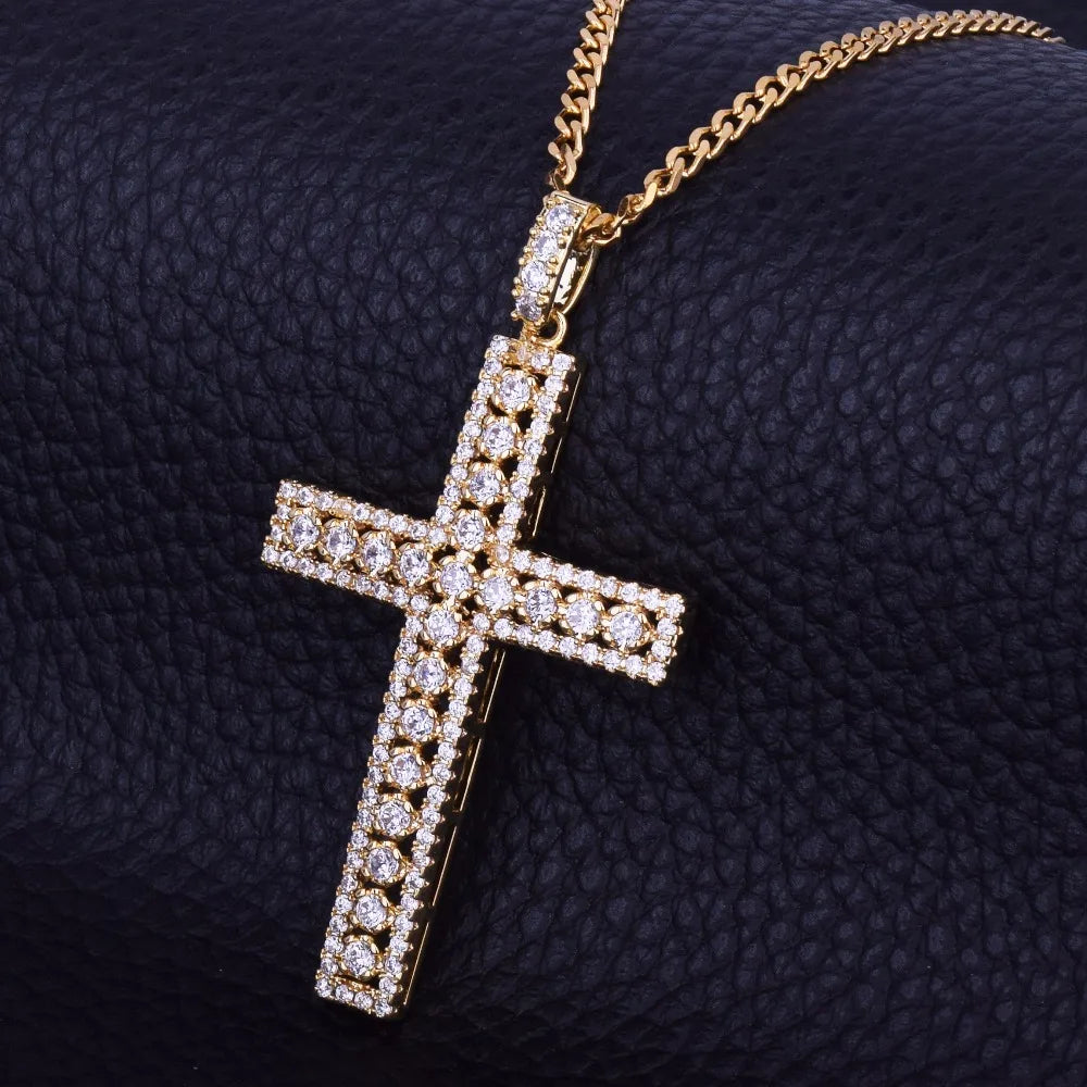 Bling "Cross" Pendant VI