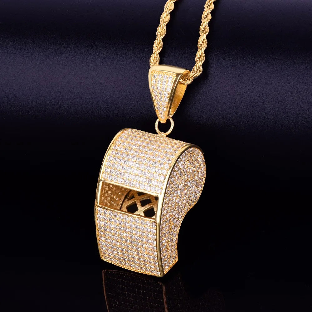 Bling "Whistle" Pendant