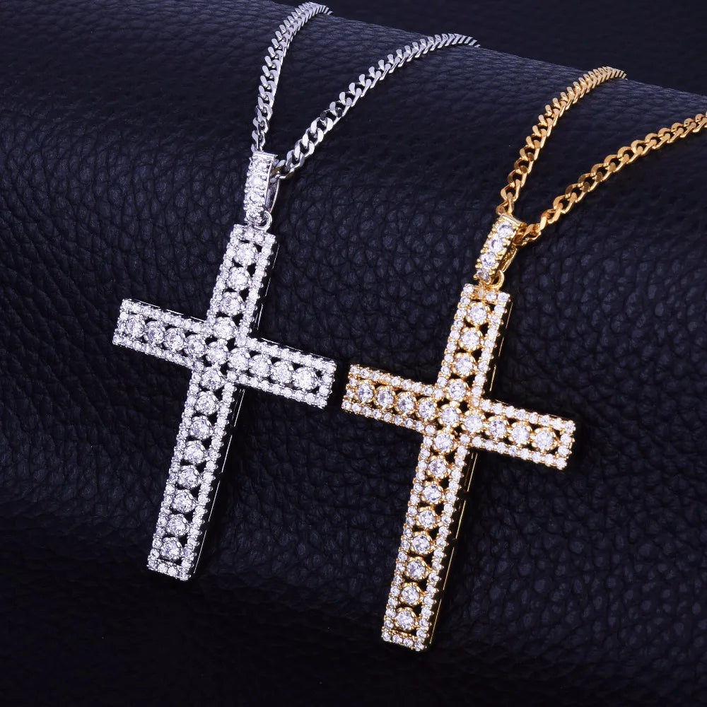 Bling "Cross" Pendant VI