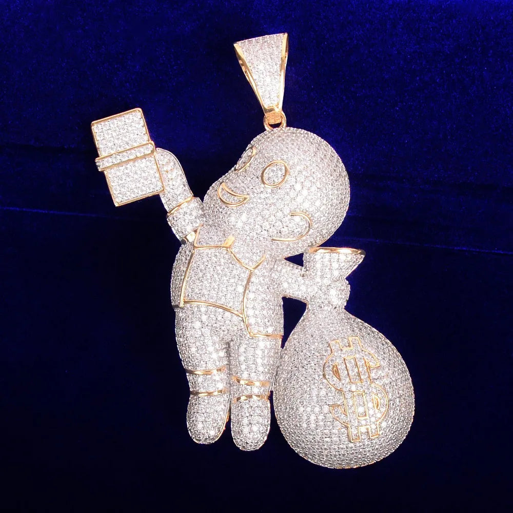 Bling "Money Man" Pendant II
