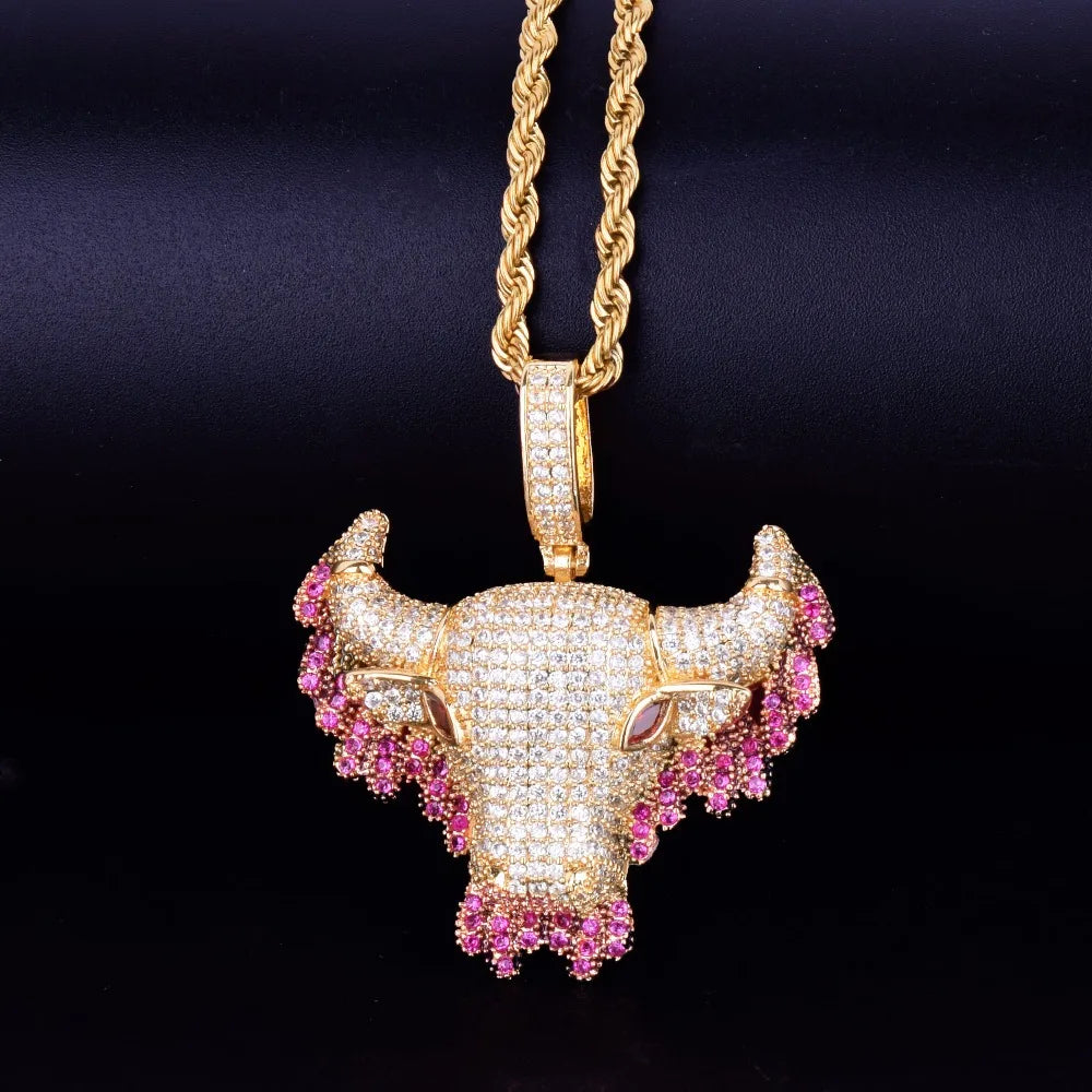 Bling "Bull" Pendant