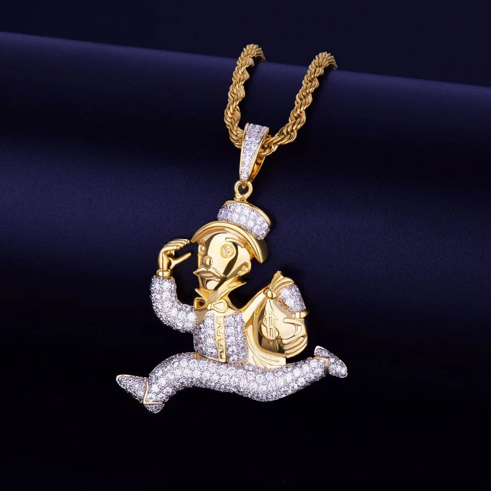 Bling "Money Man" Pendant