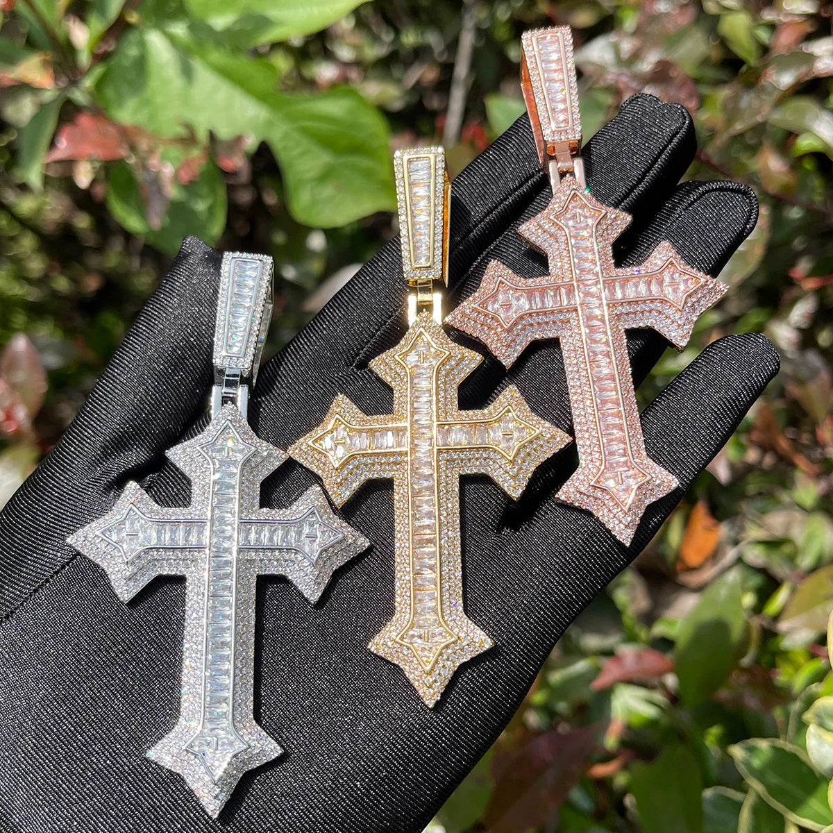 Bling "Cross" Pendant III