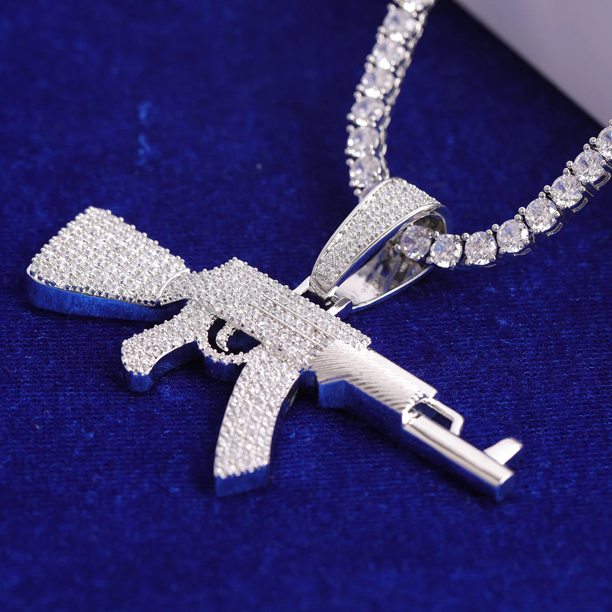 Bling "AK47" Pendant
