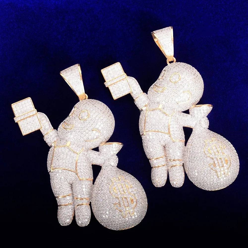 Bling "Money Man" Pendant II