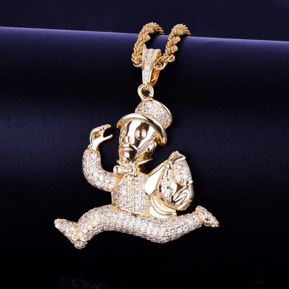 Bling "Money Man" Pendant