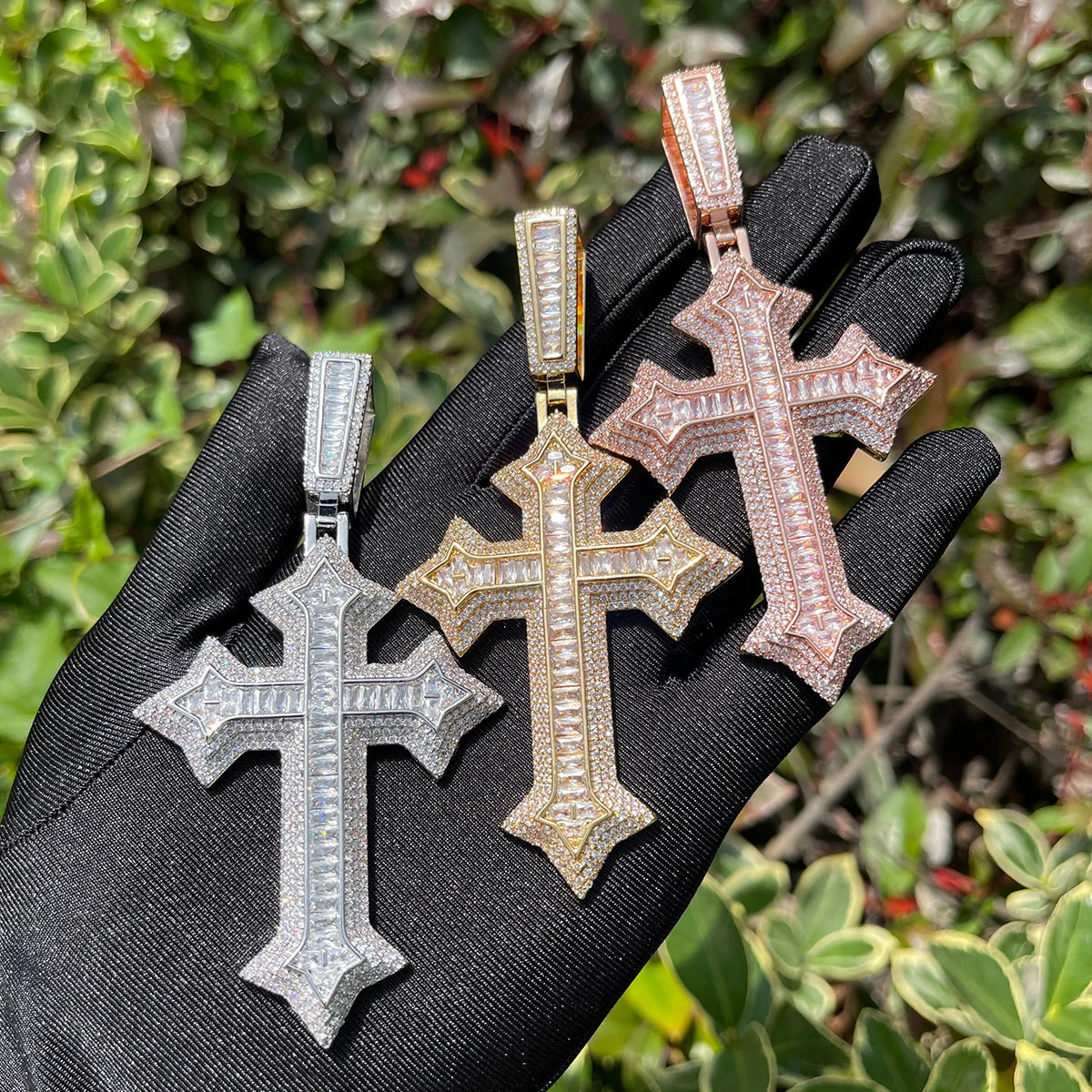 Bling "Cross" Pendant III