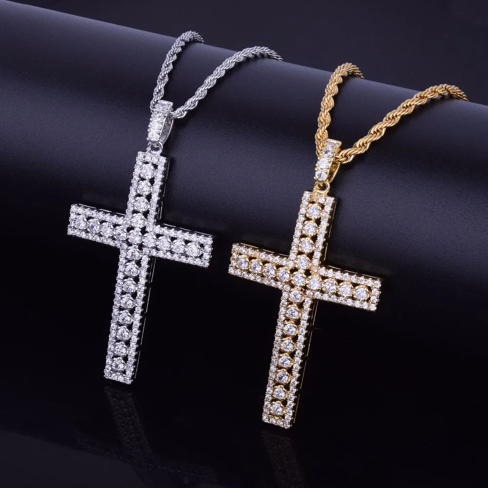 Bling "Cross" Pendant VI