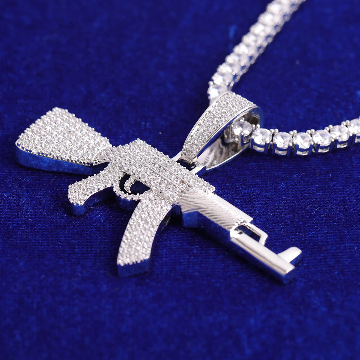 Bling "AK47" Pendant