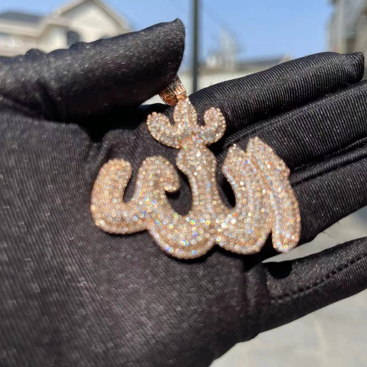 Bling "Allah" Pendant II