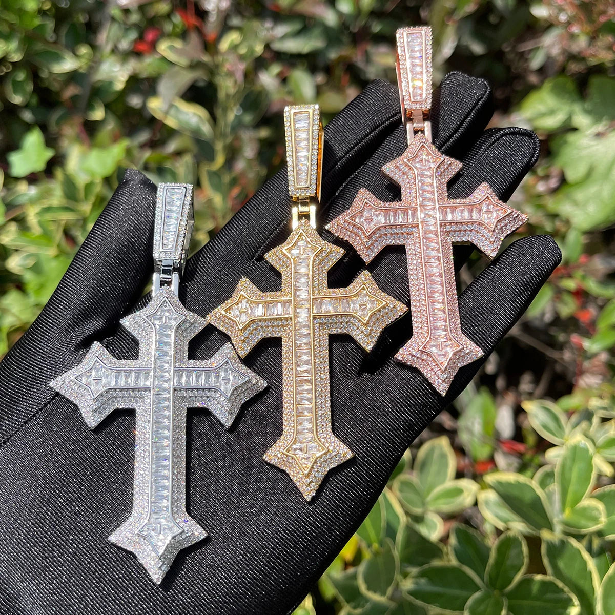 Bling "Cross" Pendant III
