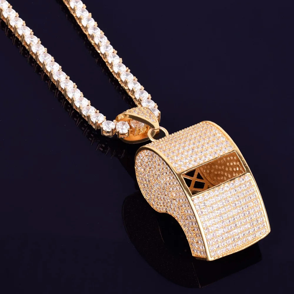 Bling "Whistle" Pendant
