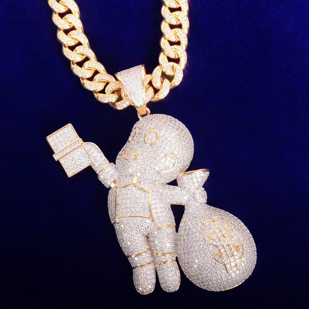Bling "Money Man" Pendant II