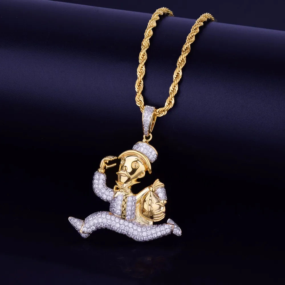 Bling "Money Man" Pendant