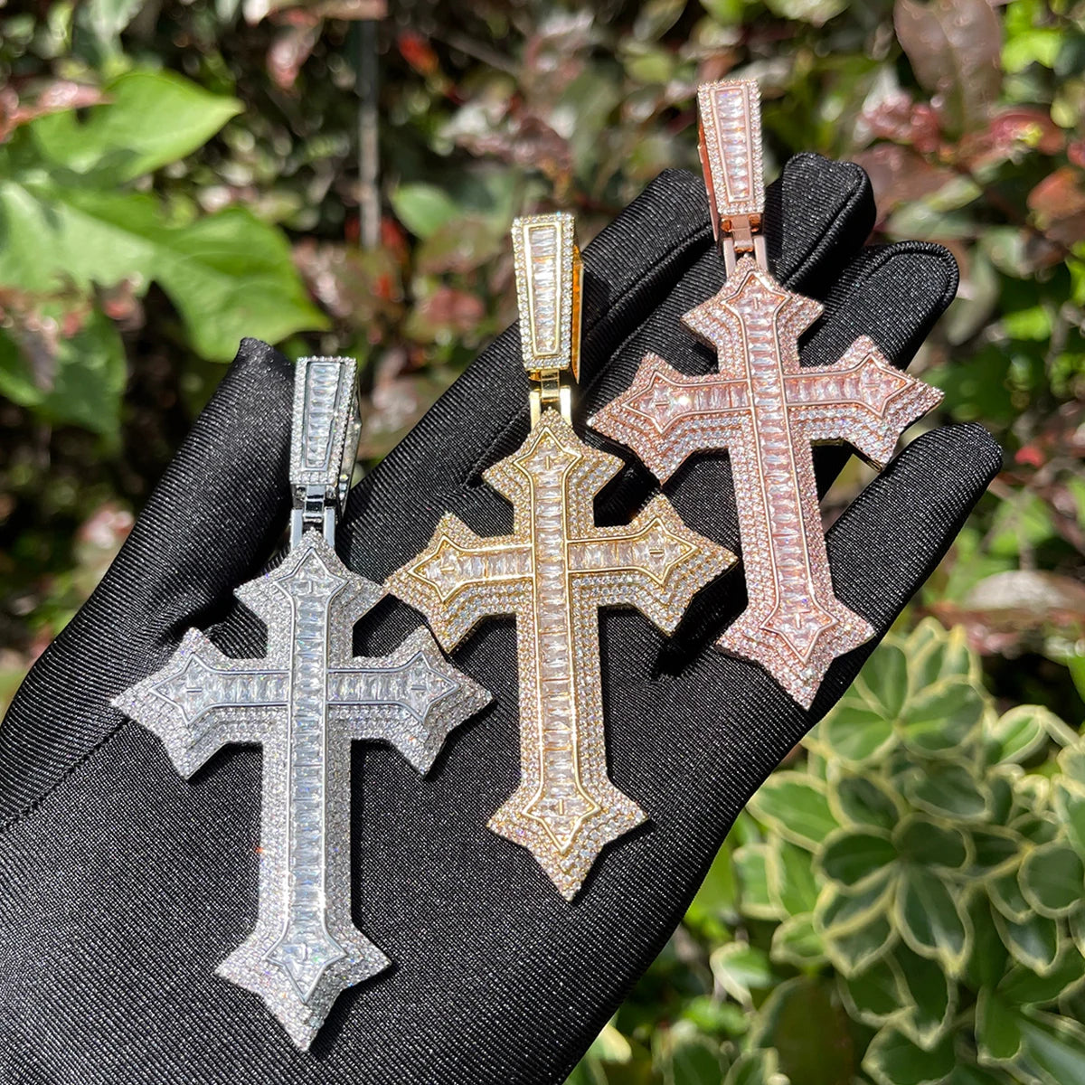 Bling "Cross" Pendant III