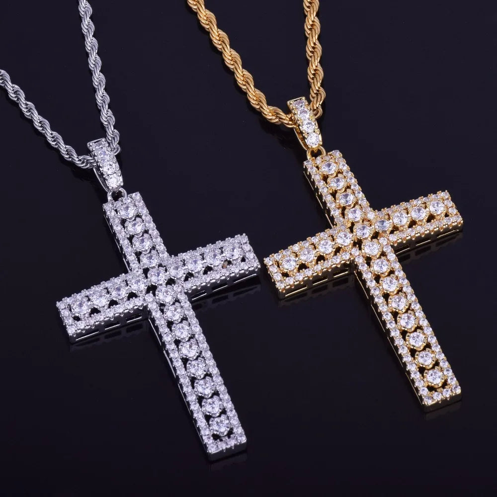 Bling "Cross" Pendant VI
