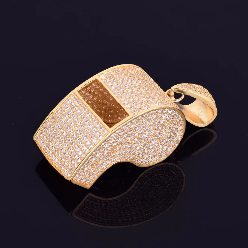 Bling "Whistle" Pendant
