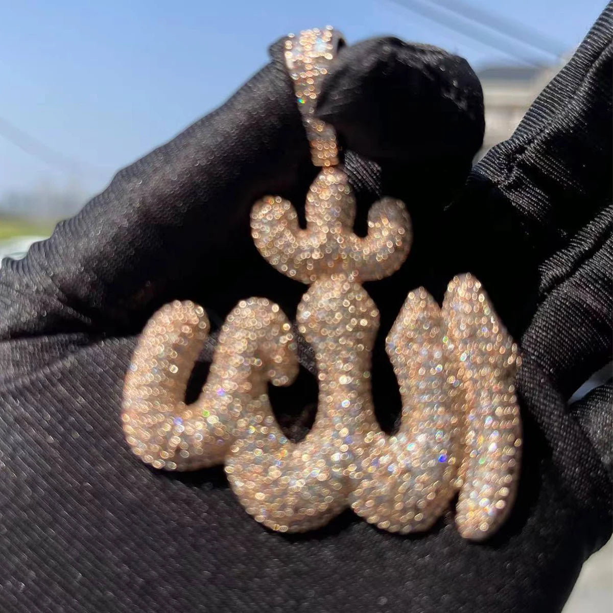 Bling "Allah" Pendant II