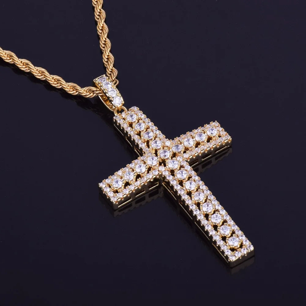 Bling "Cross" Pendant VI