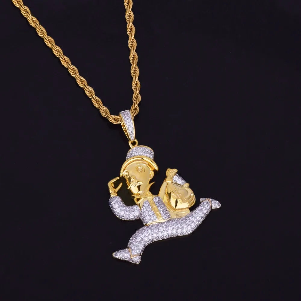 Bling "Money Man" Pendant